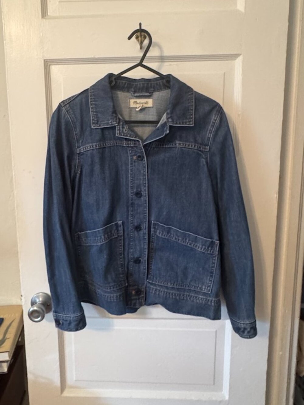Madewell Goodloe Chore Jacket in Whitson Wash Size XS